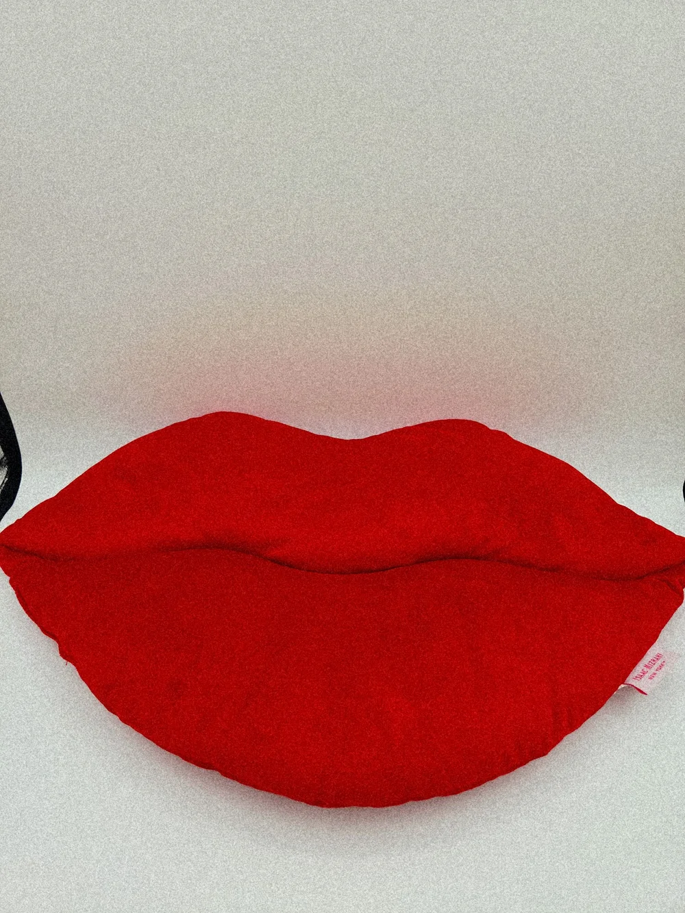 Isaac Mizrahi Bright Red Lip-Shaped Makeup Pillow
